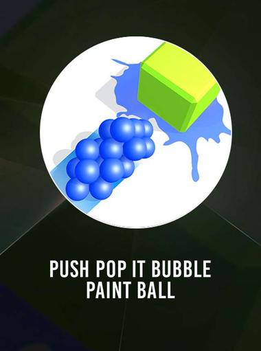 Push Pop it Bubble Paint Ball