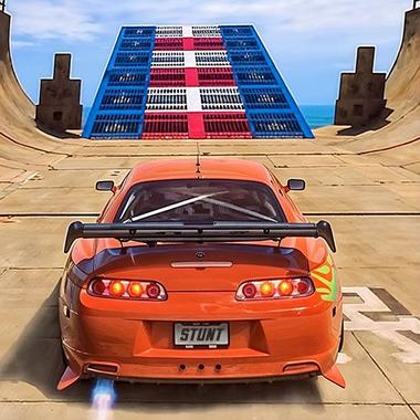 Car Stunt Driving 3D Mega Ramp