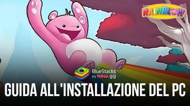 Come giocare a Rainblow – Endless Runner su PC con BlueStacks