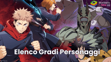 Elenco dei livelli di lancio globale della Jujutsu Kaisen Phantom Parade