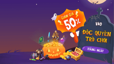 Tận hưởng giảm giá đồng loại 50% khi mua vật phẩm trong Ancient Seal: The Exorcist từ chương trình Halloween Loot của BlueStacks