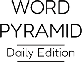 Daily Word Pyramid