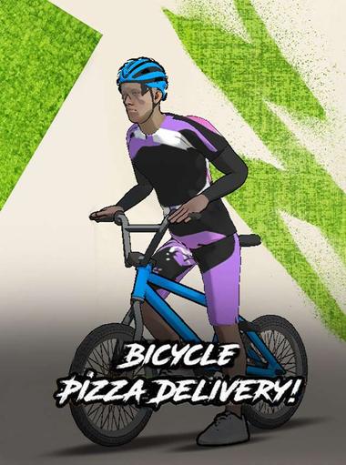 Bicycle Pizza Delivery!