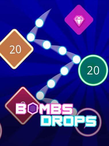 Bombs Drops - Physics balls