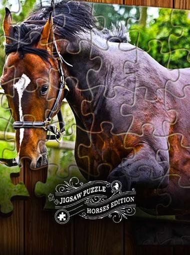 Jigsaw Puzzle Horses Edition